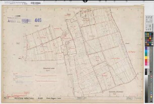 Helberhausen (Hilchenbach), Flurbereinigung Helberhausen, Bl.9 Zuteilungskarte Helberhausen Flur 2-3 tlw.