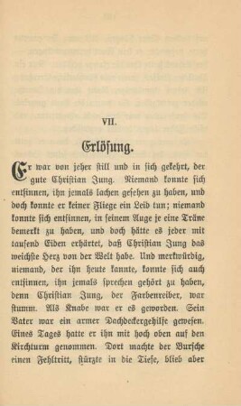 VII. Erlösung