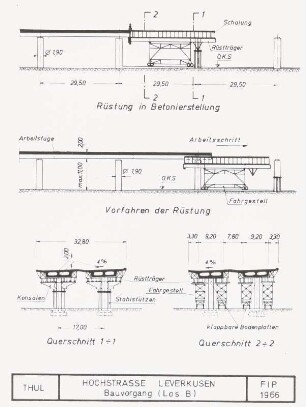 Hochstraße B (Spannbeton), Leverkusen