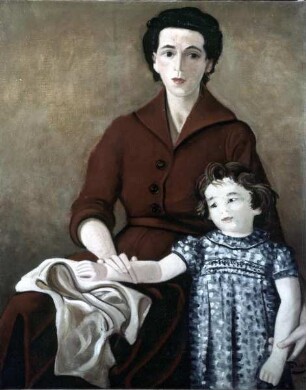 Bildnis der Madame Pierre Lévy und Claire
