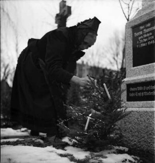 Auf dem Friedhof in St. Peter