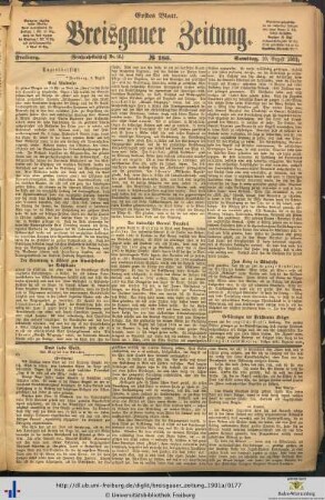 10.08.1901 (Erstes Blatt)
