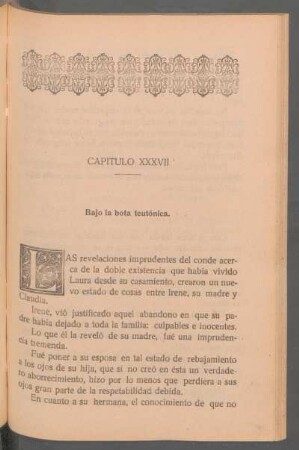 Capítulo XXXVII - Bajo la bota teutónica.