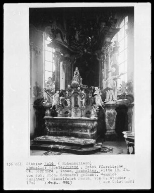 Hochaltar (mit Gemälde Maria Himmelfahrt)