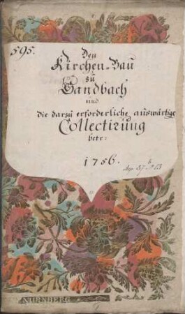 Kirchenbau zu Sandbach und die dazu erforderlichen auswärtigen Kollekten