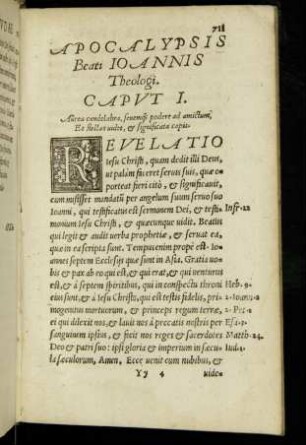 Apocalypsis Beati Ioannis Theologi.