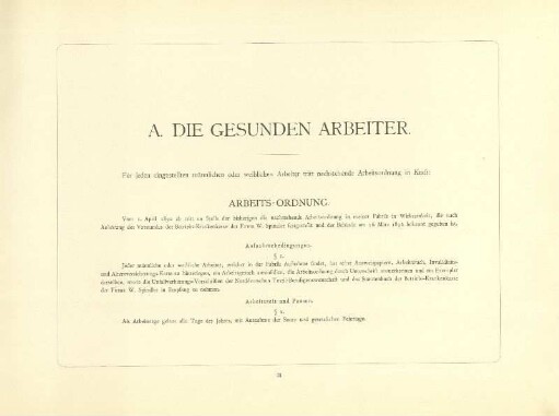 A. Die Gesunden Arbeiter