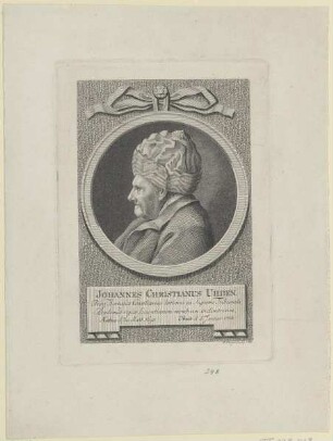 Bildnis des Johannes Christianus Uhden