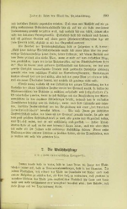 II.2. Die Waldschutzfrage.