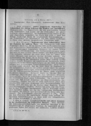 Sitzung am 4. März 1919.