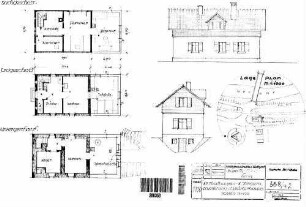 Talhausen: Erweiterung Wärterhaus Posten 126 Nebengeb.