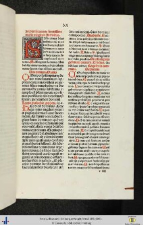 In purificatione sanctissime marie virginis.