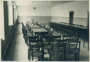 [Schulhausneubau in Brühl:] Aula
