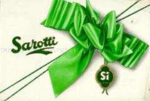 Schachteldecke (Muster) Sarotti "Si fein"