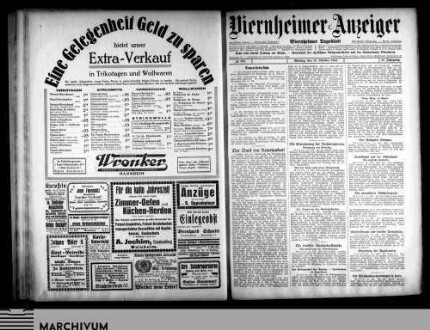 Viernheimer Anzeiger : Viernheimer Zeitung : Viernheimer Tageblatt : Viernheimer Nachrichten : Viernheimer Bürger-Ztg. : Viernh. Volksblatt