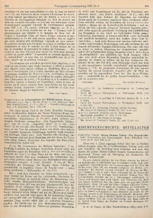 364-366 [Rezension] Schaefer, Eduard, Meister Eckeharts Traktat 'Von Abegescheidenheit'