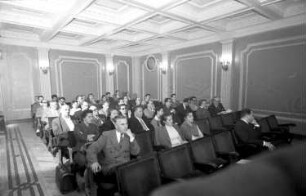 Madrid (Spanien): Konferenz; Konferenzsaal mit Zuhörern