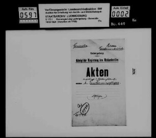 Anstellungs- und Gehaltsverhältnisse des Landarmenpflegers