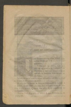Capítulo VII - El odio de José