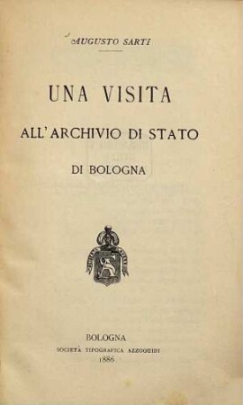 Una visita all'Archivio di Stato di Bologna