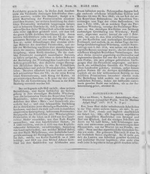 Bluff, M. J.: Entwicklungs-Combinationen organischer Wesen. Köln: Bachem 1827
