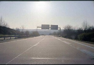 Abzweig Nebenfahrbahn (Würzburg Richtung Mannheim) [Einfahrt Nebenfahrbahn Würzburg-Stuttgart]