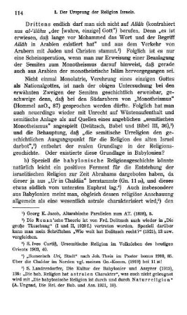 [Babylonische Stellung zum Monotheismus: Henotheismus.]