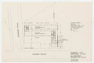 Wohnhäuser Hafenplatz 6-10 / Köthener Straße 26a / Bernburger Straße 22-23, Berlin-Kreuzberg: Grundriss Büroetagen 1:200