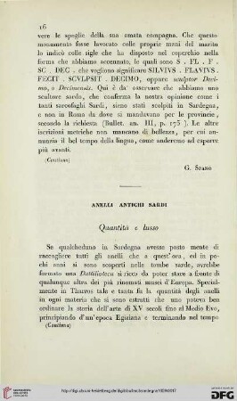 5: Anelli antichi sardi : quantità e lusso, [1]