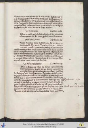 De Tallo et Oracio poetis