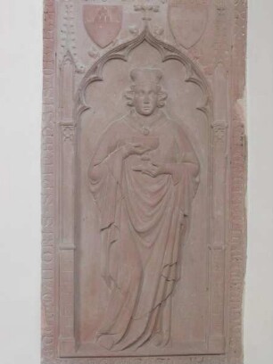 Grabplatte des Dechanten Hartmann von Landsberg