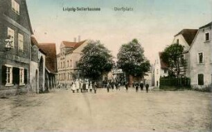 Leipzig-Sellerhausen: Dorfplatz