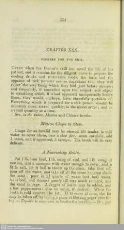 Chapter XXX. Cookery for the Sick