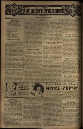 Zweite Ausgabe vom Freitag, den 07. November 1930.