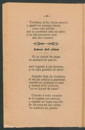Amor del alma