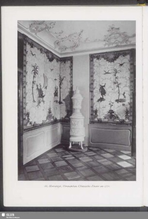 Memmingen, Hermannsbau, Chinesisches Zimmer um 1770