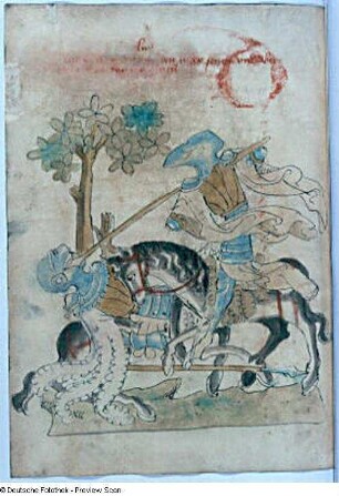 Gawan besiegt den Turkoiten, Blatt 411v