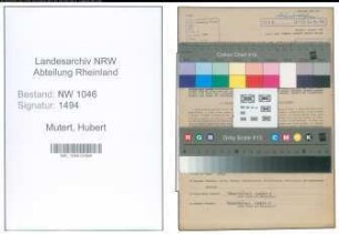 Entnazifizierung Hubert Mutert , geb. 12.04.1919 (Ingenieur)