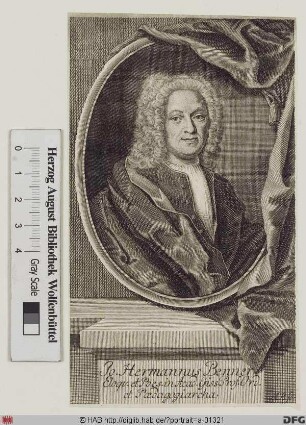 Bildnis Johann Hermann Benner