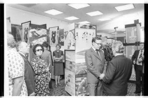 Kleinbildnegativ: Ausstellung Wladislaw Bykow, Galerie Jule Hammer, 1979