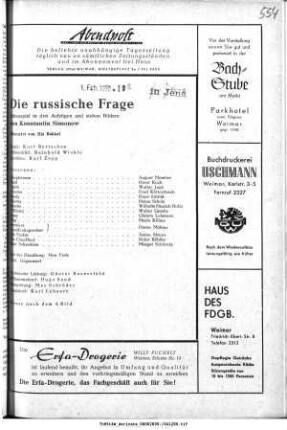 Die russische Frage