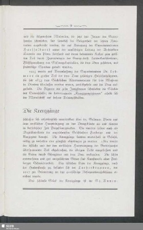Die Kreuzgänge