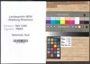 Entnazifizierung Kurt Weinhold , geb. 12.04.1899 (Redakteur)