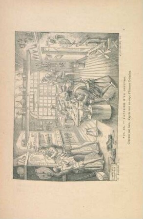 Fig. 21. - L'atelier d'un orfèvre