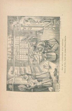 Fig. 21. - L'atelier d'un orfèvre