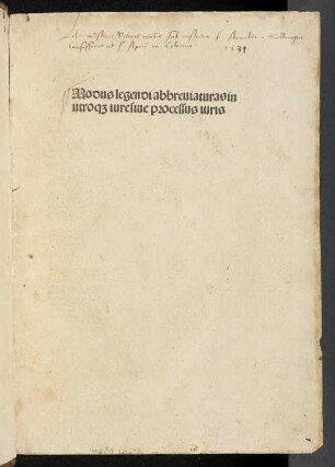 Modus legendi abbreviaturas