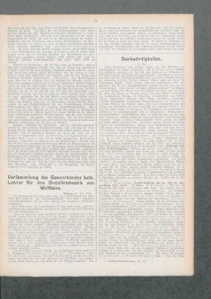 Denkwürdigkeiten