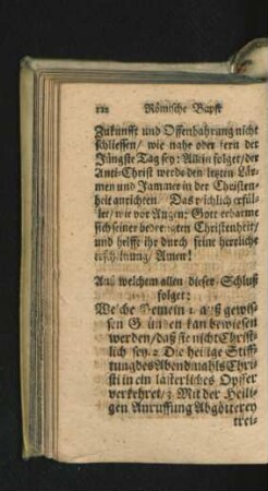 Aus welchem allen dieser Schluß folget.
