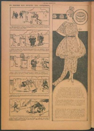 Un fósforo que origina una catástrofe [Cómic]