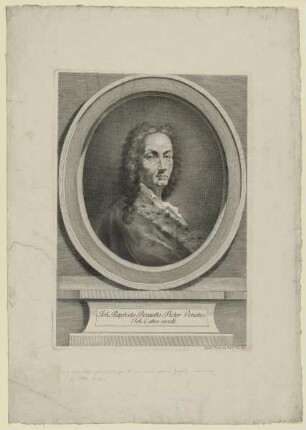 Bildnis des Joh. Baptista Piazzetta